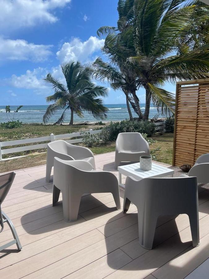 Appartement La Perle, T2 Les Pieds Dans L'Eau A 50M De La Mer Saint-Francois  Εξωτερικό φωτογραφία